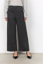 Load image into Gallery viewer, Black Herringbone Textured Pants - Soya Concept