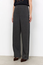 Load image into Gallery viewer, Black Straight Leg Textured Pants - Soya Concept
