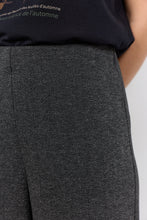 Load image into Gallery viewer, Black Straight Leg Textured Pants - Soya Concept