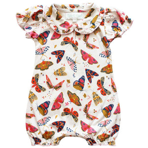 Butterfly Print Romper Suit - Powell Craft
