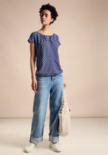 Load image into Gallery viewer, 321676 - Blue Print T-Shirt - Street One