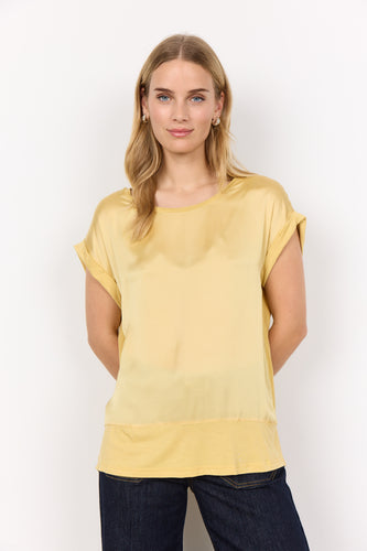 29026 - Contrast Panel Top - Yellow  - Soya Concept