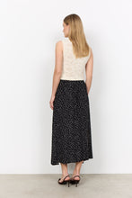 Load image into Gallery viewer, Black Polka Dot Skirt - Soya Concept