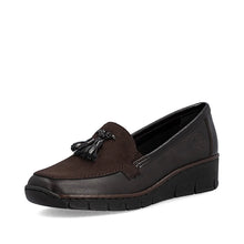 Load image into Gallery viewer, Brown Leather Loafer - Rieker