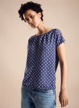 Load image into Gallery viewer, 321676 - Blue Print T-Shirt - Street One