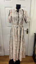 Load image into Gallery viewer, Beige Short Sleeve Shirt Dress - Surkana