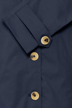 Load image into Gallery viewer, 5658 - Trina Belted Trench Coat- Navy- Fransa