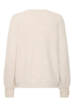 Load image into Gallery viewer, Jumper with Lace Detail on Neck - Fransa