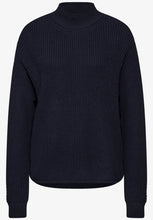 Load image into Gallery viewer, 302902- Navy Turtleneck Jumper - Street One