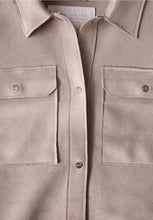 Load image into Gallery viewer, 212331- Mocha Velour Overshirt- Street One