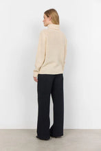 Load image into Gallery viewer, 33574 - Soft Knit Roll Neck Jumper- Cream - Soya Concept