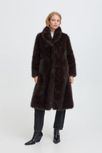 Load image into Gallery viewer, Brown Fur Coat