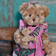 Load image into Gallery viewer, Teddy Bear with Pink Dress - Powell Craft