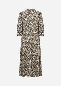 Blue Printed Dress - Soya Concept