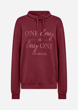 Load image into Gallery viewer, Dark Red Hoodie - Soya Concept