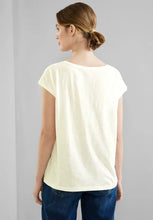 Load image into Gallery viewer, 319579- Street One Off-White Lace Shoulder Sleeveless top
