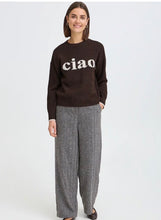 Load image into Gallery viewer, Brown Knitted Jumper - Fransa