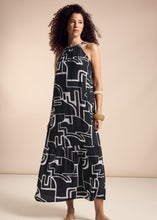 Load image into Gallery viewer, 144062 - Maxi Halter Neck Dress - Street One