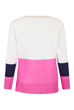 Load image into Gallery viewer, Pink/Navy/OffWhite Pullover - SUNDAY