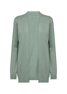 33522 - Knitted Cardigan -Green - Soya Concept