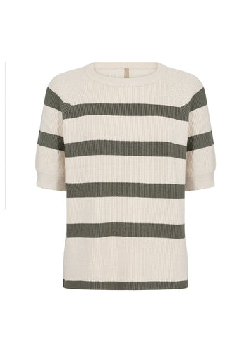 33626 - Striped Top - Green - Soya Concept