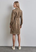 Load image into Gallery viewer, 144195 - Button Through Velour Dress - Street One