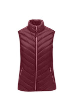 Load image into Gallery viewer, Real Down Gilet- Burgundy- Frandsen