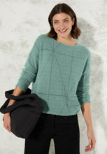 Load image into Gallery viewer, 322389- Glaced Green Featheryarn Jumper - Cecil