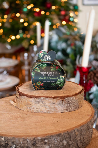 Frosted Fir & Holly Guest Soap - Rymer