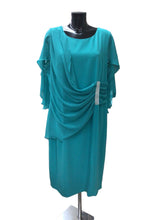 Load image into Gallery viewer, V329- Ciara Dress - Jade - Via Veneto