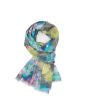 1190- Abstract Flower Scarf