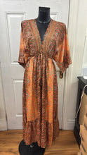 Load image into Gallery viewer, Silk Pattern Dresses