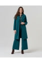 Load image into Gallery viewer, Long Line Teal Coat - Surkana