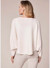 Load image into Gallery viewer, Cream Ribbed Batwing Knit - Deck