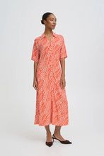 Load image into Gallery viewer, Coral Pattern Shirt Dress - b.young