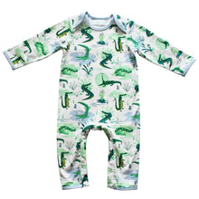Load image into Gallery viewer, Crocodile Print Jumpsuit- Powell Craft