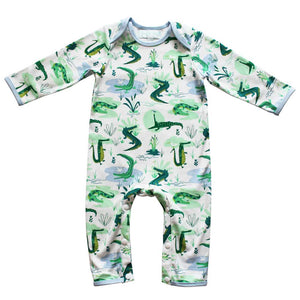 Crocodile Print Jumpsuit- Powell Craft