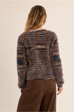 Load image into Gallery viewer, Denim Blue Knitted Cardigan - Molly Bracken
