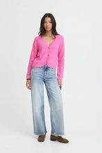 Load image into Gallery viewer, Pink V-neck Cardigan - b.young