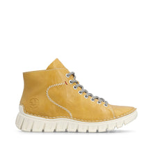 Load image into Gallery viewer, Yellow Fur Lined Boot - Rieker