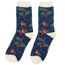 Load image into Gallery viewer, Miss Sparrow Christmas Socks