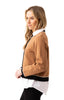 Brown Cardigan - Marble