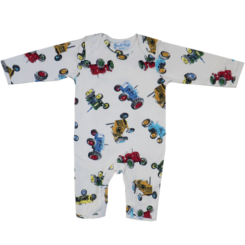 Tractor Print Jumpsuit- Powell Craft