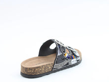 Load image into Gallery viewer, Jess - Black Slider - Heavenly Feet