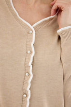 Load image into Gallery viewer, Pearl Button Cardigan - Brantex