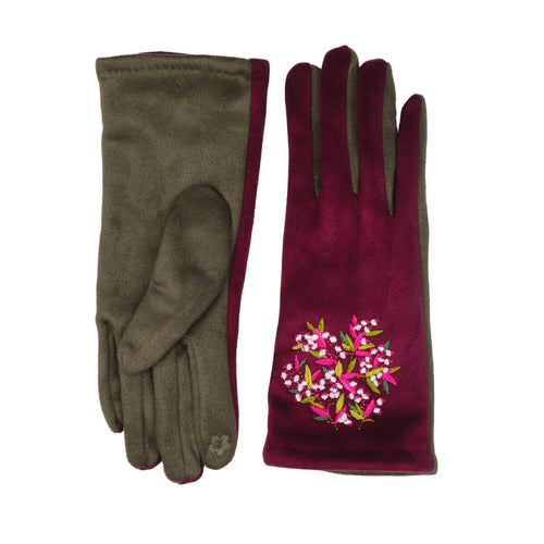 Embroidered Gloves - Zelly