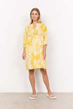 Load image into Gallery viewer, 40668- Yellow Print Elvine Dress - Soya Concept