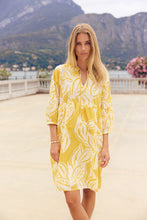 Load image into Gallery viewer, 40668- Yellow Print Elvine Dress - Soya Concept