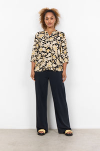 40754 - Floral Print Blouse - Soya Concept