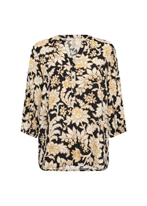40754 - Floral Print Blouse - Soya Concept